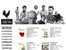 Tablet Screenshot of gallonero.es